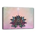 Abstract Decorative Floral Design, Mandala Canvas 18  x 12  (Stretched) View1