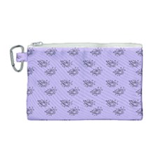 Zodiac Bat Lilac Canvas Cosmetic Bag (medium) by snowwhitegirl