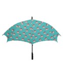 English Breakfast Aqua Golf Umbrellas View3