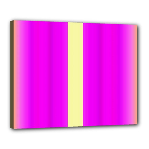 Colors And More Wonderful Colors Canvas 20  X 16  (stretched) by pepitasart