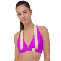 Colors And More Wonderful Colors Halter Plunge Bikini Top by pepitasart