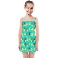 Little Yellow Duckies Kids  Summer Sun Dress by VeataAtticus