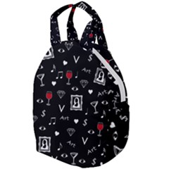 Party Pattern Travel Backpacks by Valentinaart