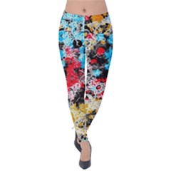 Paint Me Down 4 Velvet Leggings by impacteesstreetwearsix