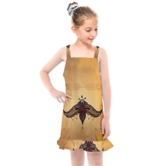 Abstract Decorative Design, Mandala Kids  Overall Dress by FantasyWorld7
