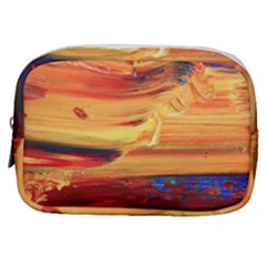 Rainbow Waves Make Up Pouch (small) by WILLBIRDWELL