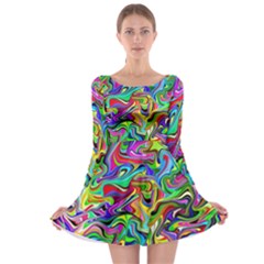 Ml 198 Long Sleeve Skater Dress by ArtworkByPatrick