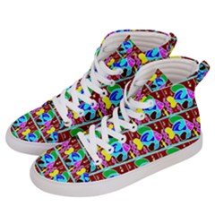 Fish 3 Men s Hi-top Skate Sneakers by ArtworkByPatrick