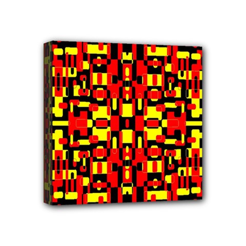 Abp1 Rby Rby 1 Mini Canvas 4  X 4  (stretched) by ArtworkByPatrick