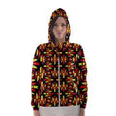 Abp Rby 9 Women s Hooded Windbreaker by ArtworkByPatrick