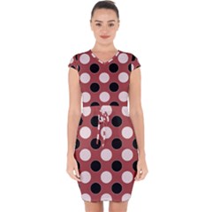 Dot 2 Dot Four Capsleeve Drawstring Dress  by impacteesstreetwearsix