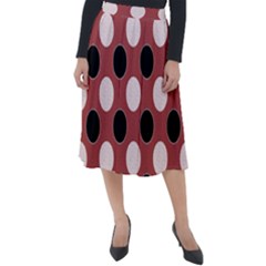 Dot 2 Dot Four Classic Velour Midi Skirt  by impacteesstreetwearsix