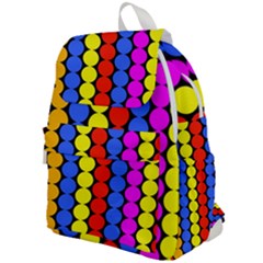Dots 3d Top Flap Backpack