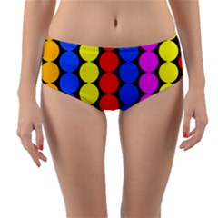 Dots 3d Reversible Mid-waist Bikini Bottoms by impacteesstreetwearsix