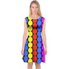 Dots 3d Capsleeve Midi Dress by impacteesstreetwearsix