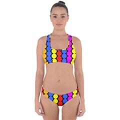 Dots 3d Cross Back Hipster Bikini Set by impacteesstreetwearsix