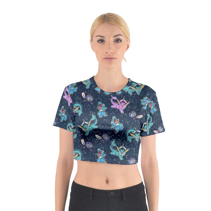 water type Cotton Crop Top