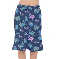 water type Short Mermaid Skirt