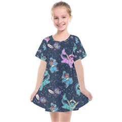 water type Kids  Smock Dress