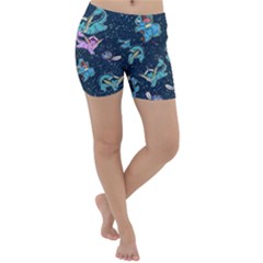 water type Lightweight Velour Yoga Shorts