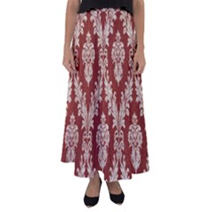 Baroque Mill Fabric Flared Maxi Skirt by DeneWestUK