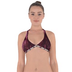 Grasmere Red Alt 1 Halter Neck Bikini Top by DeneWestUK