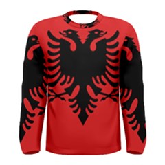 Albania Flag Men s Long Sleeve Tee by FlagGallery