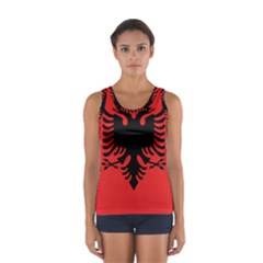 Albania Flag Sport Tank Top  by FlagGallery