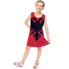 Albania Flag Kids  Tunic Dress by FlagGallery