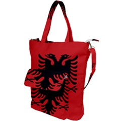 Albania Flag Shoulder Tote Bag by FlagGallery