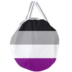 Asexual Pride Flag Lgbtq Giant Round Zipper Tote by lgbtnation