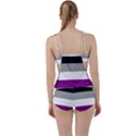 Asexual Pride Flag LGBTQ Boyleg Tankini Set  View2