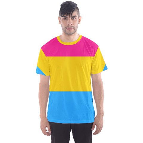 Pansexual Pride Flag Men s Sports Mesh Tee by lgbtnation