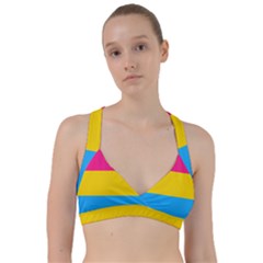 Pansexual Pride Flag Sweetheart Sports Bra by lgbtnation