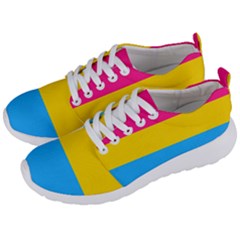 Pansexual Pride Flag Men s Lightweight Sports Shoes by lgbtnation