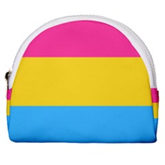 Pansexual Pride Flag Horseshoe Style Canvas Pouch by lgbtnation