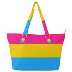 Pansexual Pride Flag Full Print Shoulder Bag by lgbtnation