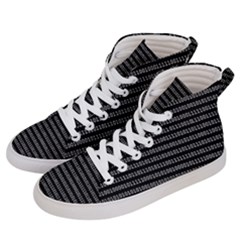 Binary Coding Men s Hi-top Skate Sneakers by impacteesstreetwearsix