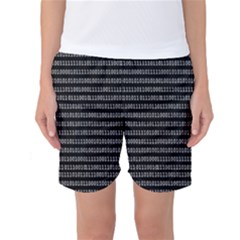 Binary Coding Women s Basketball Shorts