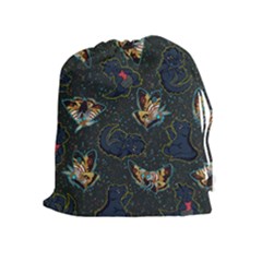King And Queen  Drawstring Pouch (xl)