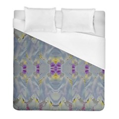 We Are Flower People In Bloom Duvet Cover (full/ Double Size) by pepitasart