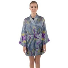 We Are Flower People In Bloom Long Sleeve Kimono Robe by pepitasart