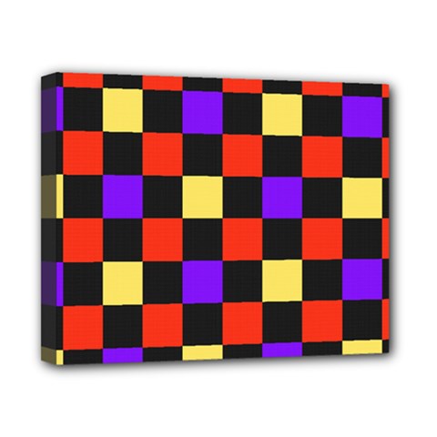 Checkerboard Again Canvas 10  X 8  (stretched)