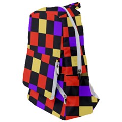 Checkerboard Again Travelers  Backpack