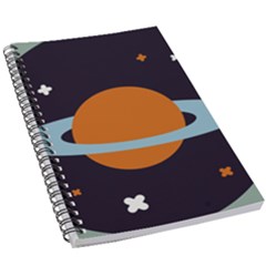 Planet Orbit Universe Star Galaxy 5 5  X 8 5  Notebook