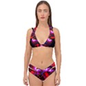 Science Fiction Cover Adventure Double Strap Halter Bikini Set View1