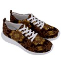 Gold Black Book Cover Ornate Men s Lightweight Sports Shoes View3