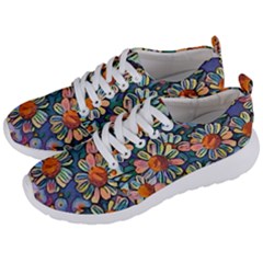 Daisies Flowers Colorful Garden Men s Lightweight Sports Shoes by Pakrebo