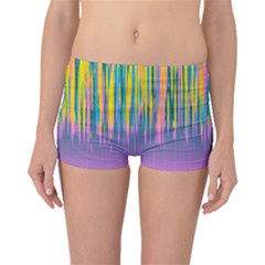 Background Colorful Texture Bright Boyleg Bikini Bottoms