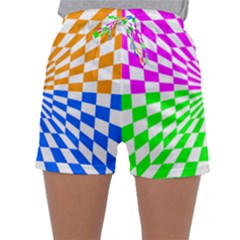 Checkerboard Again 8 Sleepwear Shorts